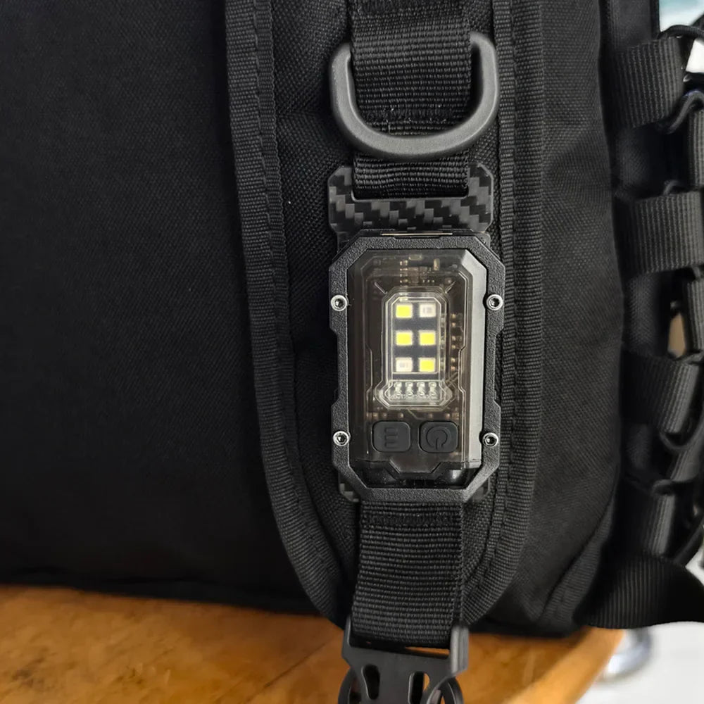 Tactical USB Rechargeable Flashlight - LumiTac Mini-Nora Luxe