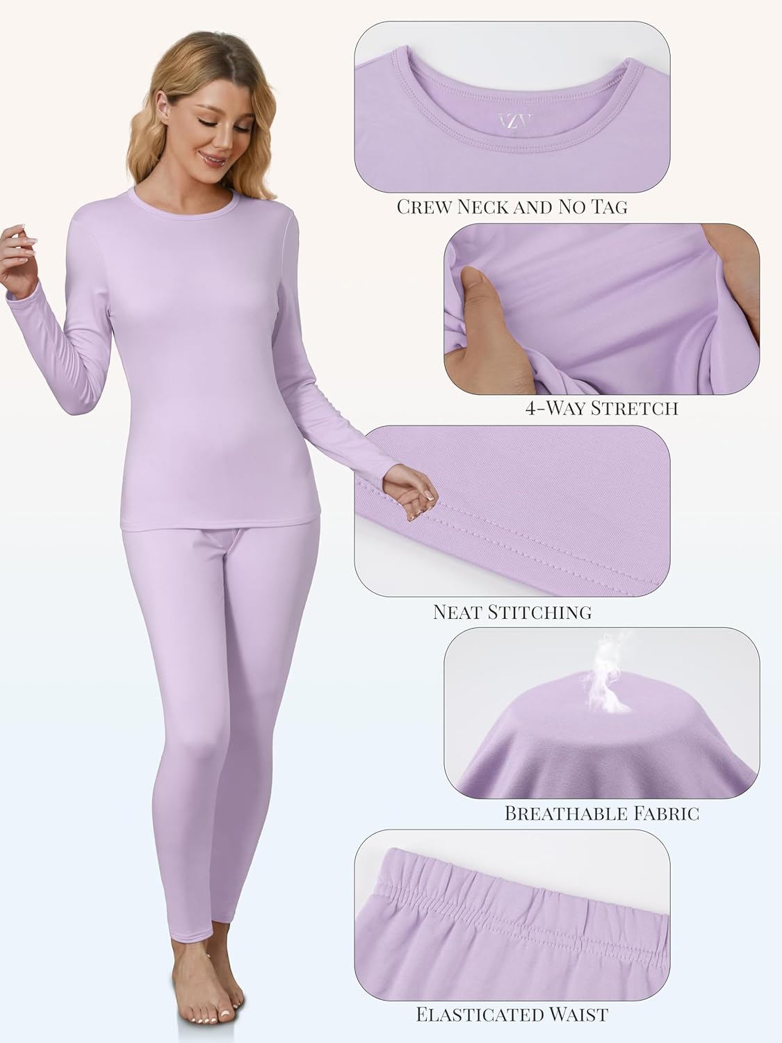 Thermal Underwear for Women - Sophie-Black-XS-Nora Luxe