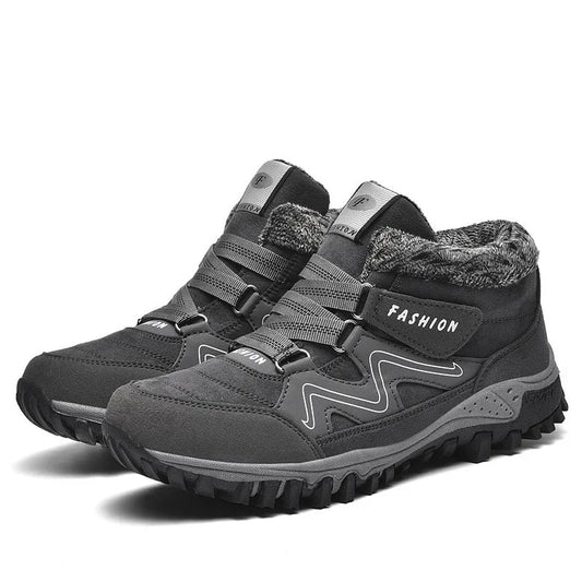Thermal Unisex Hiking Shoes - AlpineWarm-Gray-3-Nora Luxe