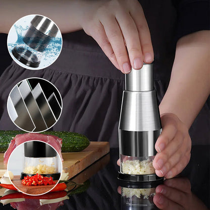 Time-Saving Garlic Press - GarlicPro-Nora Luxe