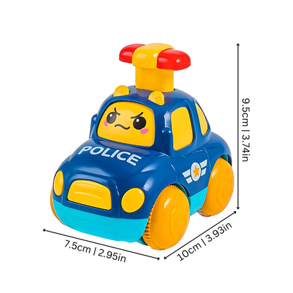Toddler Assistance Service Toy Cars - Turbo Tracker-3-Pack-Nora Luxe