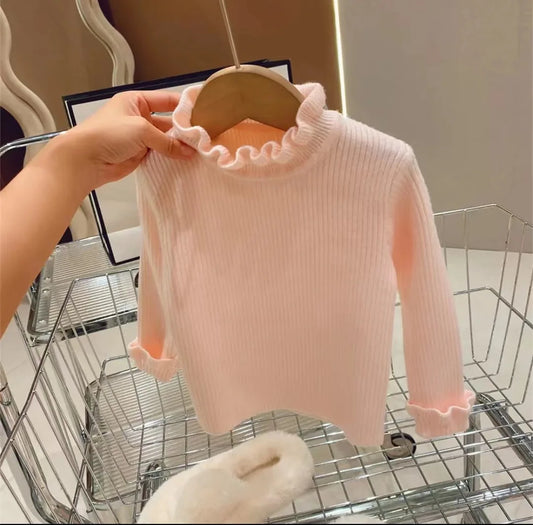 Toddler Cotton Sweater – Soft and Comfortable Toddler Clothing-Light Pink-80 for 12-18 Months-Nora Luxe