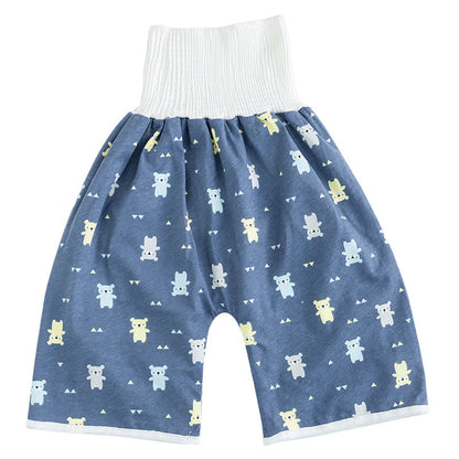 Toddler Potty Training Pants - PotjePro-Shorts-Blue Bears-M (0-3 years)-Nora Luxe