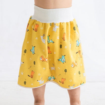Toddler Potty Training Pants - PotjePro-Shorts-Pink Dogs-M (0-3 years)-Nora Luxe