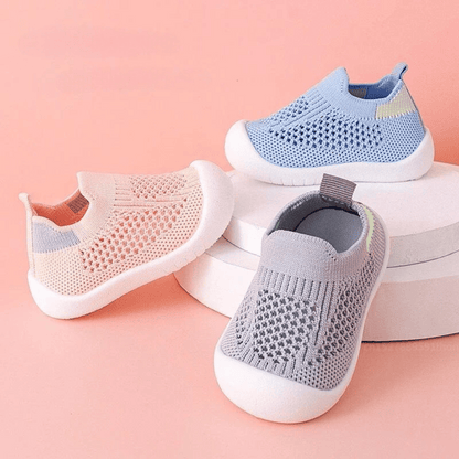 Toddler shoes - PlayStep Sneakers-Gray-13 (9-12 Months)-Nora Luxe