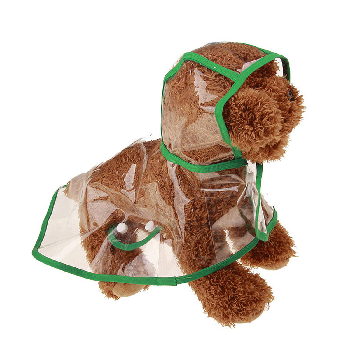 Transparent Waterproof Raincoat for Dogs - DryPaw-White-XS-Nora Luxe