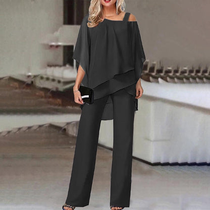 Trendy 2-Piece Women's Outfit - Eliza-Black-S-Nora Luxe