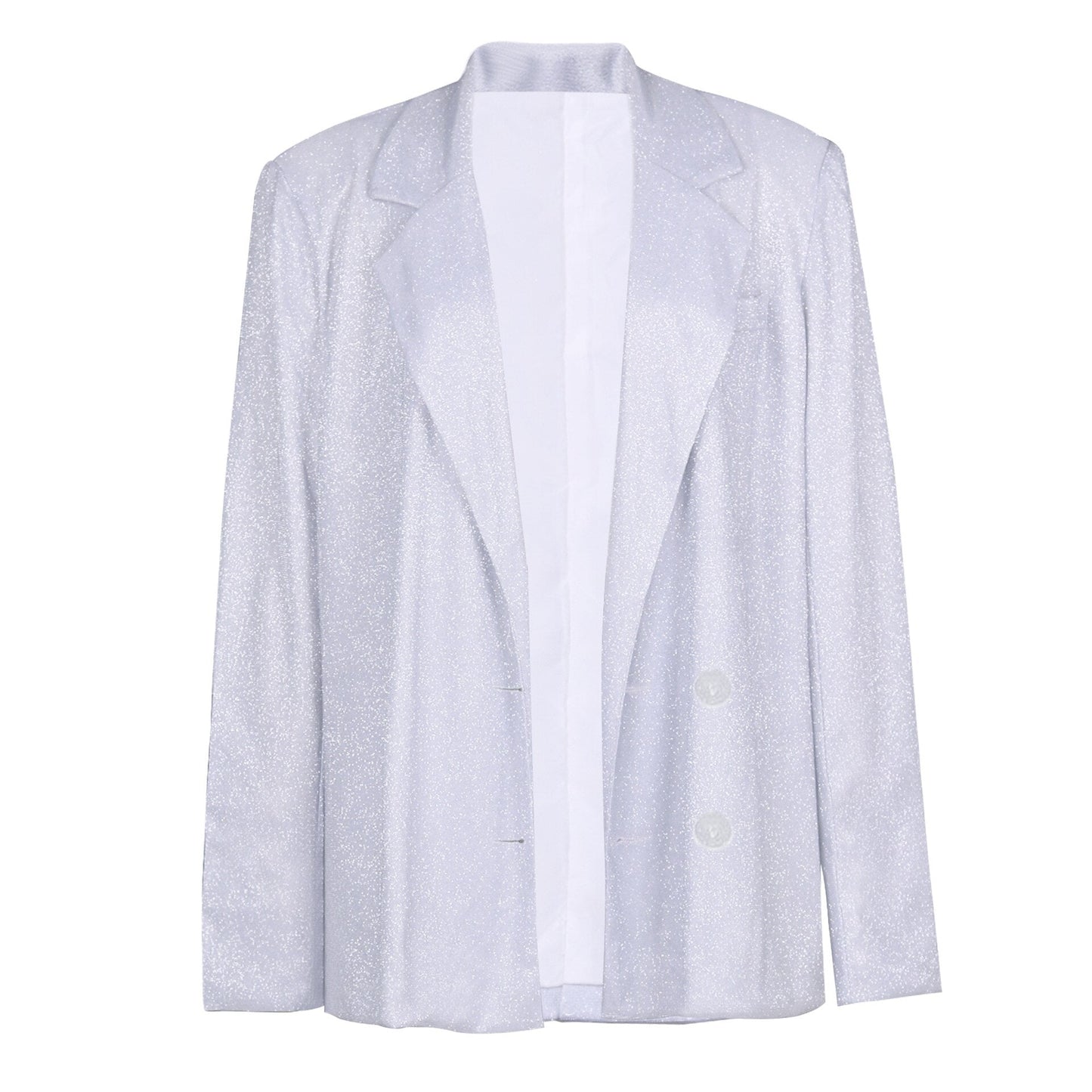 Trendy glitter party set with blazer – Dalia-Top-S-Nora Luxe