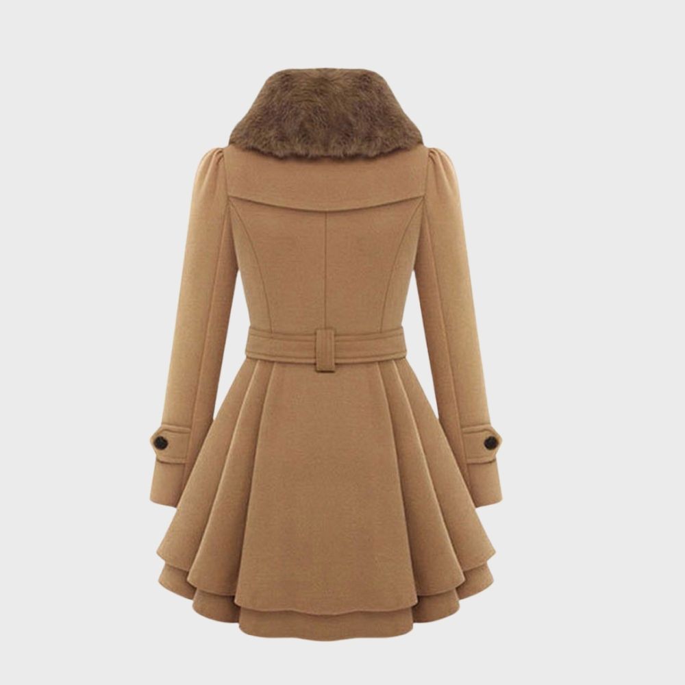 Trendy Ladies' Jacket - BellaVogue-Khaki-S-Nora Luxe