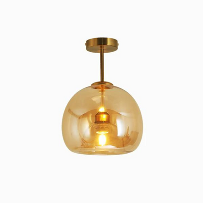 Trendy LED Ceiling Light - Maxwell-Gold-Ceiling Lamp-Nora Luxe