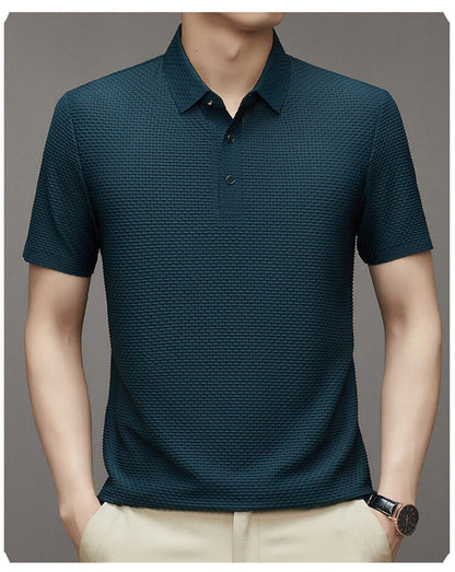 Trendy Men's Polo Shirt – Finn-Dark green-M-The Livary