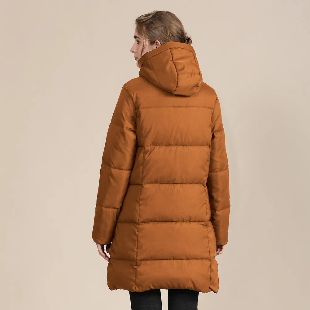 Trendy Quilted Women's Winter Jacket - Elodie-S-Nora Luxe