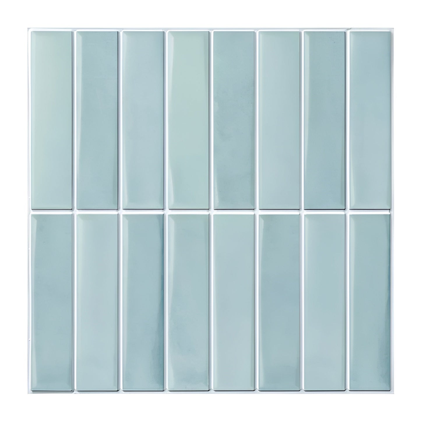Trendy Self-Adhesive Wall Panels - PeelLux-Light blue-Nora Luxe