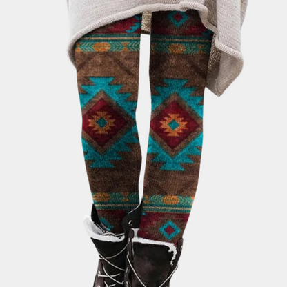 Trendy Stretch Women's Leggings - Kelsey-Blue-XS-Nora Luxe
