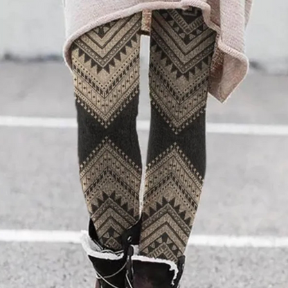 Trendy Stretch Women's Leggings - Kelsey-Brown-XS-Nora Luxe