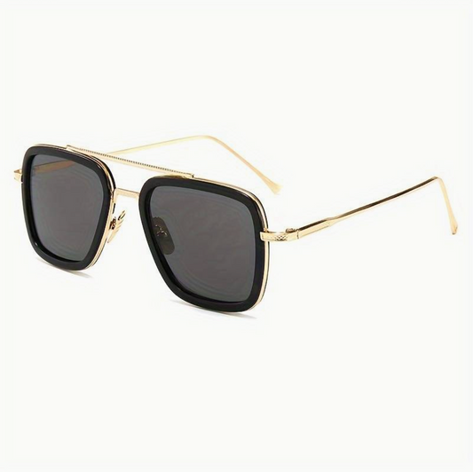 Trendy unisex sunglasses with a premium look – Miami Luxe-Black-The Livary