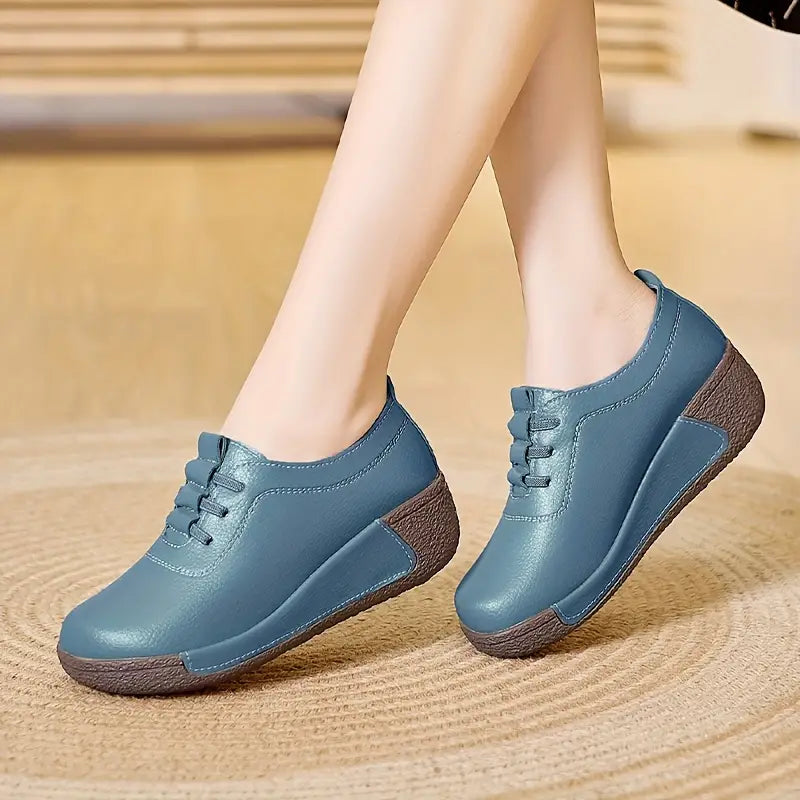 Trendy Women's Tennis Shoes - Marisela-Light blue-2.5-Nora Luxe