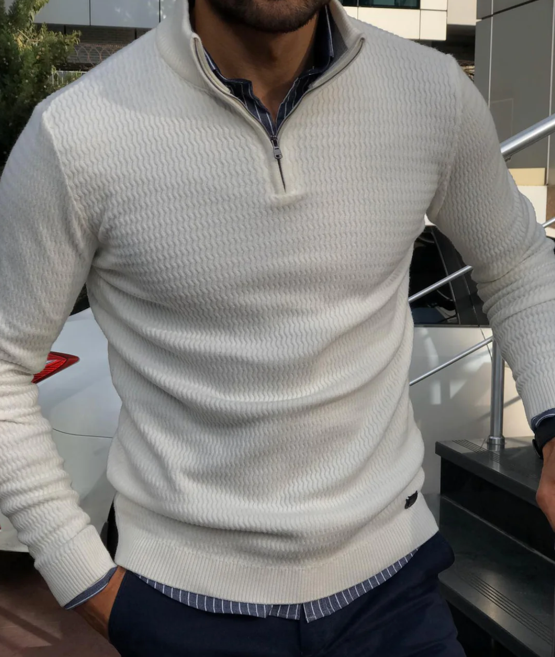 Trendy Zip Pullover - GentZip-S-Nora Luxe