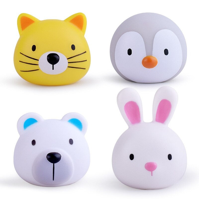 Twinkling Bath Buddies Set - Theodore-4 Extra Bath Toys (set 3)-Nora Luxe