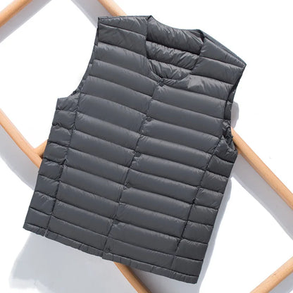 Ultralight down vest for men – Laurent-Gray-S-Nora Luxe