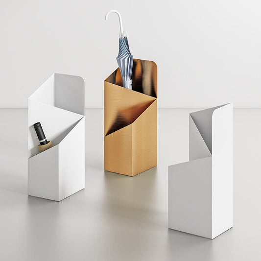 Umbrella stand with drip tray – Strömma-Red-The Livary
