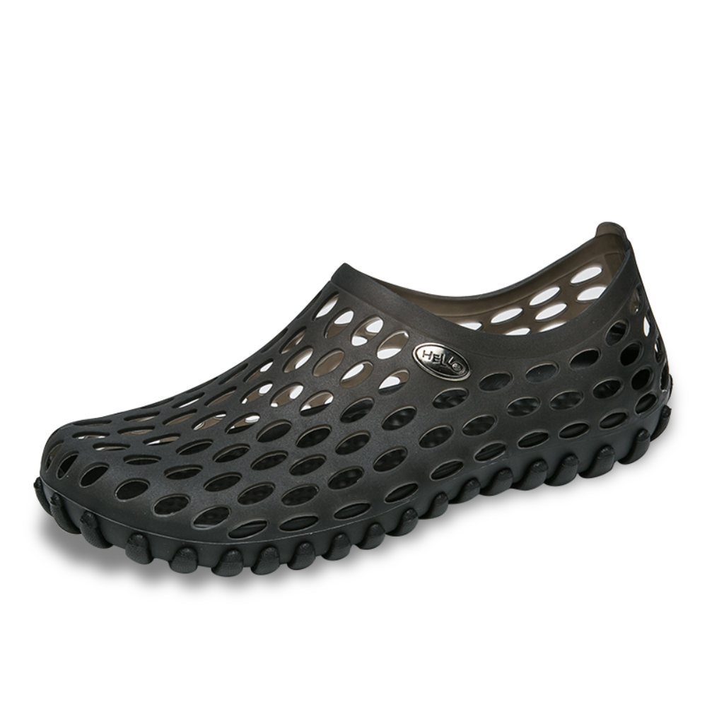 Unisex Water Shoes for Beach and Pool – Finn-3-Black-State of Style
