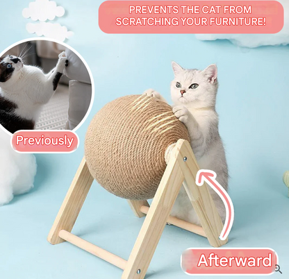 Versatile Cat Toy - CatScratch Wonderland-Small (4.72 inches Diameter)-Nora Luxe