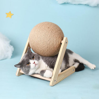 Versatile Cat Toy - CatScratch Wonderland-Small (4.72 inches Diameter)-Nora Luxe
