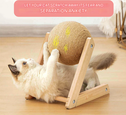 Versatile Cat Toy - CatScratch Wonderland-Small (4.72 inches Diameter)-Nora Luxe