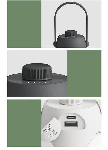 Versatile Portable Camping Lamp - LumiCamp-White-Nora Luxe