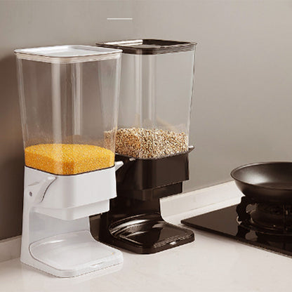 Vertical Grain Dispenser - CerealKeeper-Black-Nora Luxe