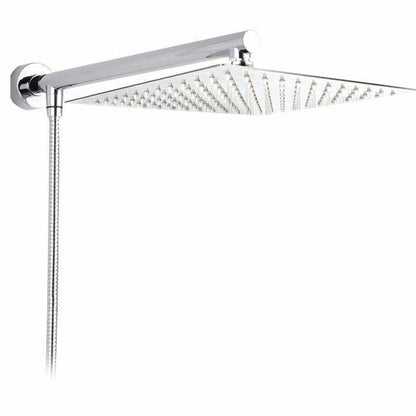 Wall-mounted Rain Shower - RainFlow Ultra-L-Square-Nora Luxe