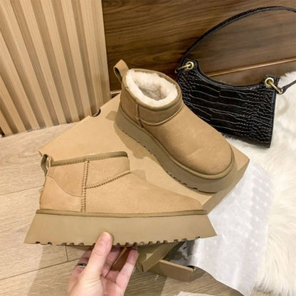 Warm and Waterproof Winter Boots for Women - Saga-Brown-4-Nora Luxe