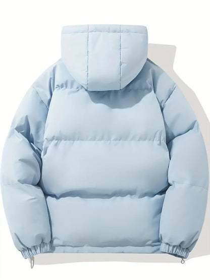 Warm Ladies Jacket with Hood - Aurelia-Pink-M-Nora Luxe
