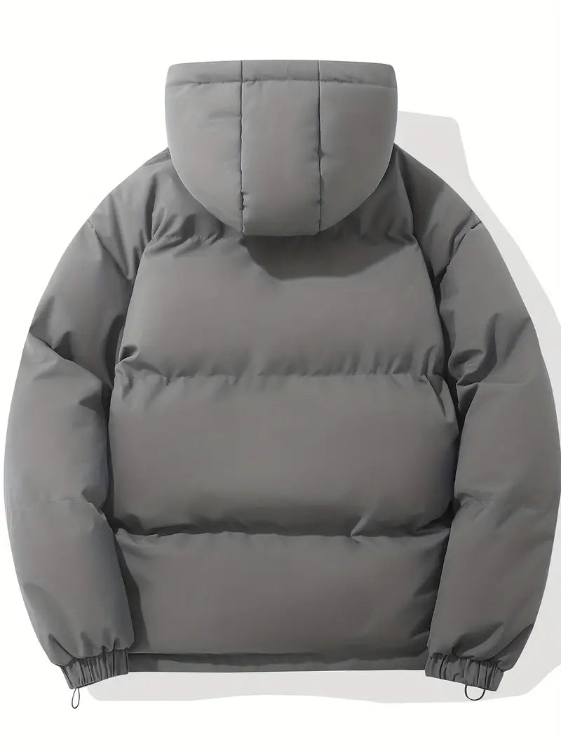 Warm Ladies Jacket with Hood - Aurelia-Pink-M-Nora Luxe