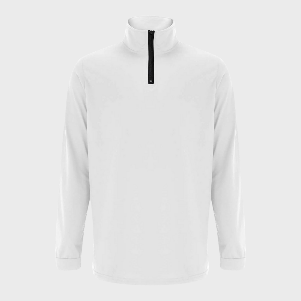 Warm Men's Sweater with Zip - Alvar-Black-S-Nora Luxe