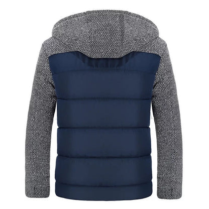 Warm Winter Parka for Women - Luna-Dark Blue-S-Nora Luxe