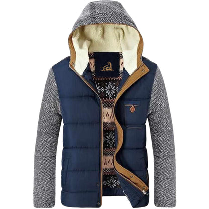 Warm Winter Parka for Women - Luna-Dark Blue-S-Nora Luxe