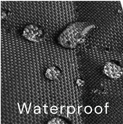 Waterproof Dog Car Seat Cover - PawShield-Black-With Middle Zipper-Nora Luxe