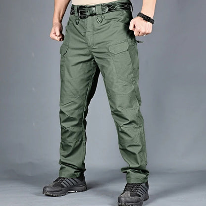 Waterproof Men's Outdoor Trousers - David-Khaki-S-Nora Luxe