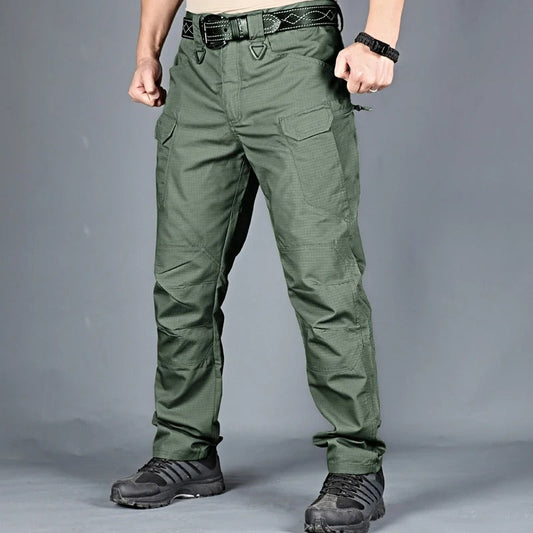 Waterproof Men's Outdoor Trousers - David-Khaki-S-Nora Luxe
