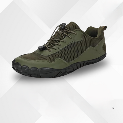 Waterproof orthopedic barefoot shoes – Lennox-Green-5.5-Nora Luxe