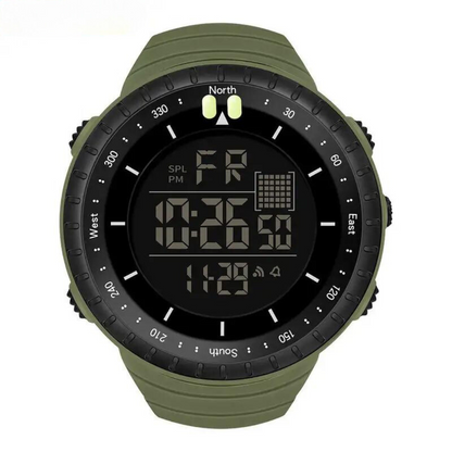Waterproof Outdoor Watch - AdventureMaster-Green-Nora Luxe