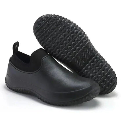Waterproof Slip-On Work Shoes for Comfort and Safety – Lennart-Black-3.5-Nora Luxe