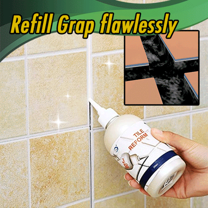 Waterproof Tile Grout Repair Gel - TileFix-White-5.28 fl oz-Nora Luxe