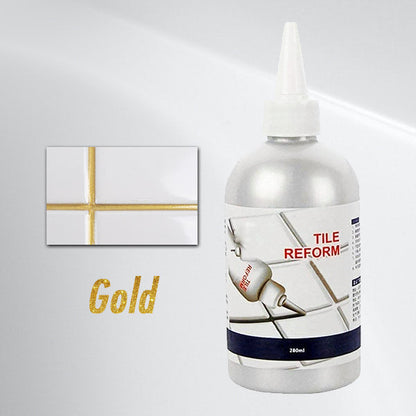 Waterproof Tile Grout Repair Gel - TileFix-White-5.28 fl oz-Nora Luxe