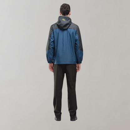 Waterproof Wind Jacket for Men - StormGuard-Blue-L-Nora Luxe