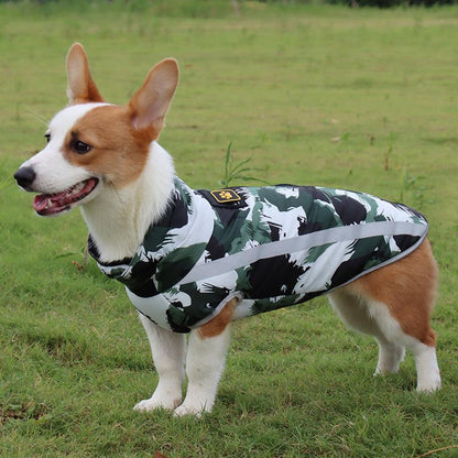 Waterproof Winter Jacket for Dogs - StormGuard-Red graffiti-XS-Nora Luxe