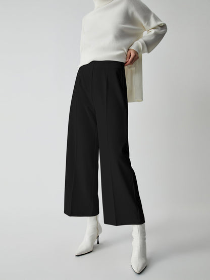 Wide Trousers for Women - Selina-Black-XS-Nora Luxe