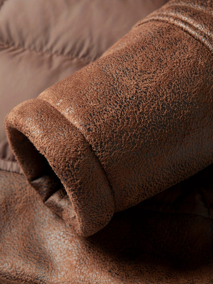 Winter Warm Fleece Jacket for Men - Jasper-Black-S-Nora Luxe